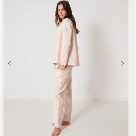 NWT general sleep Pajama Set organic cotton XS $170 Gift - Picture 3 of 8